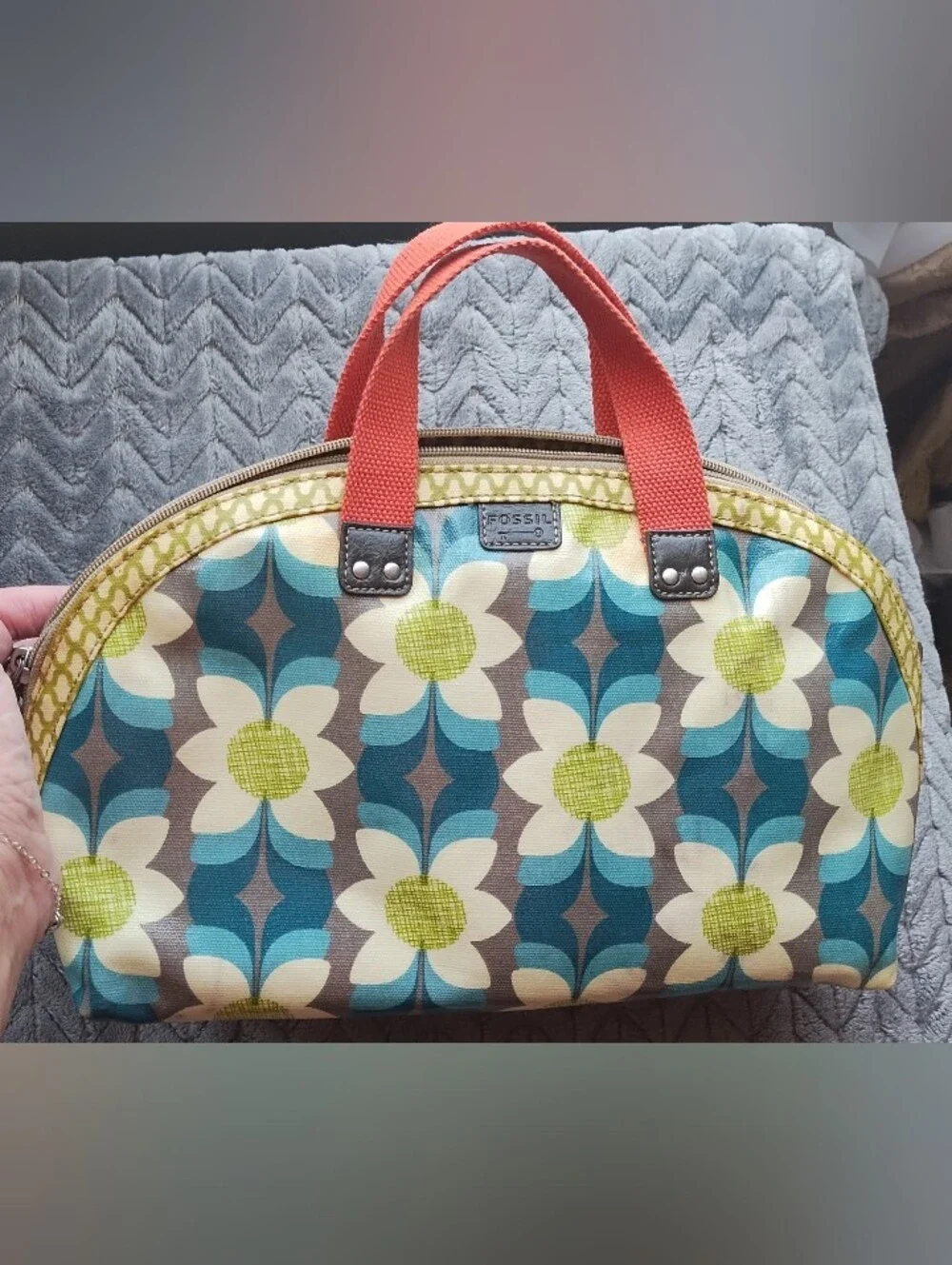 Fossil KeyPer Coated Canvas Bag